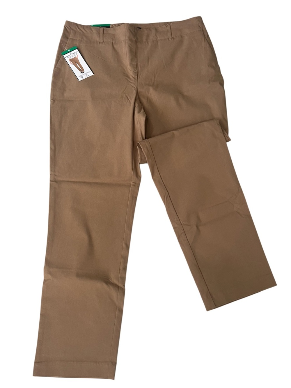 NWT Hilary Radley Pull On Pants Tan Size 12